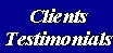 Clients testimonials